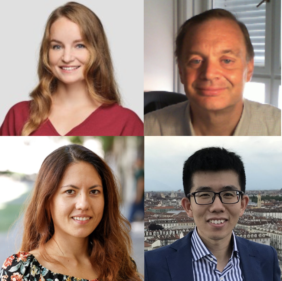 Elisa Baumer (IBM, Zurich, Switzerland), Francesco Pederiva (University of Trento, Italy), Federica Surace (Caltech, Pasadena, USA) and Xiaojun Yao (IQuS, University of Washington, Seattle, USA).